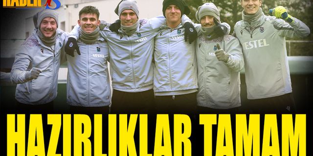 Trabzonspor'un Kayserispor Maçı Hazırlıkları Tamamlandı! 3 Eksik Var