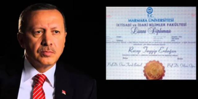 Marmara Üniversitesi Erdoğan’ın Diploması Hakkında Açıklama Yaptı