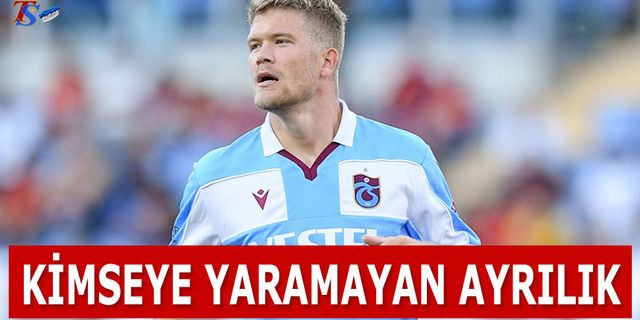Trabzonspor'da Kimseye Yaramayan Ayrılık