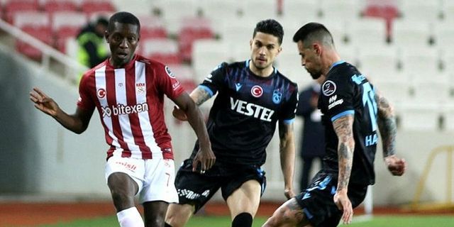 Dakikalarda Sivasspor Trabzonspor Maçı