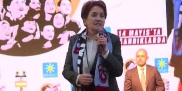 İYİ Parti Genel Başkanı Meral Akşener Trabzon'da konuştu