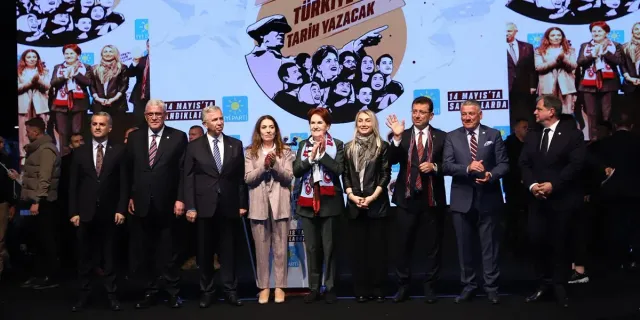 Ekrem İmamoğlu, Meral Akşener ve Mansur Yavaş Trabzon'da