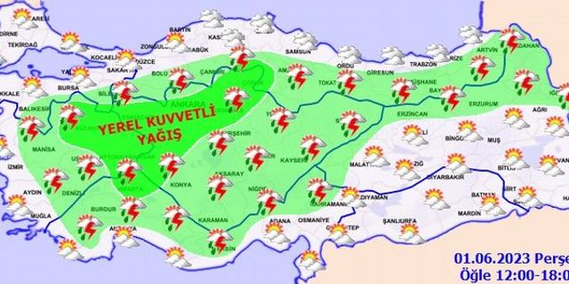 Hava durumu 1 Haziran: Hangi illerde sağanak yağış ve sel bekleniyor?