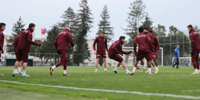 Trabzonspor’da Fatih Karagümrük Mesaisi Sürüyor