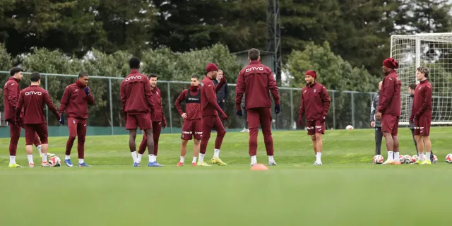 Trabzonspor Galatasaray Maçı Hazırlıklarını Sürdürdü