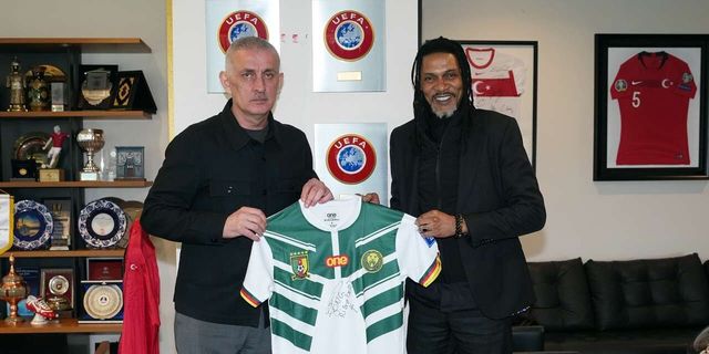 Trabzonspor'un Eski Futbolcusu Song’dan TFF’ye Ziyaret