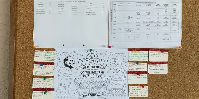 Trabzonspor Altyapısından 23 Nisan’a Anlamlı Mesajlar