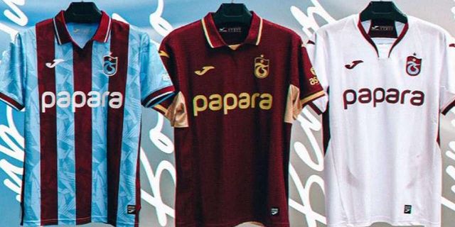 Trabzonspor'un Yeni Sezon Formaları İçin Geri Sayım