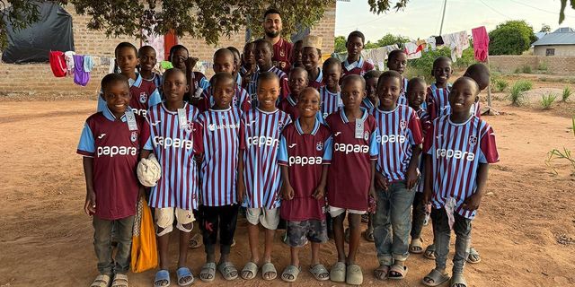 Trabzonspor Sevgisi Tanzanya'daki Çocuklarla Buluştu
