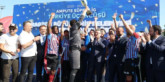 Trabzon Ampute Takımı Sezonu Kupayla Tamamladı