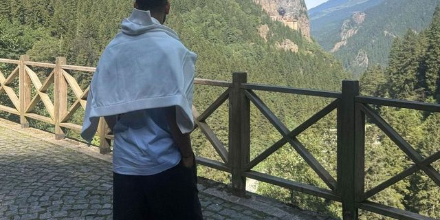 Muhammed Salah Derbi Sonrası Yine Trabzon Yaylalarında