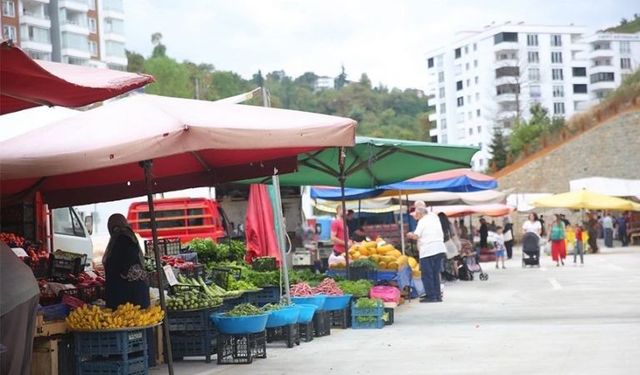 Trabzon’da açık pazar ücretlerine zam geldi