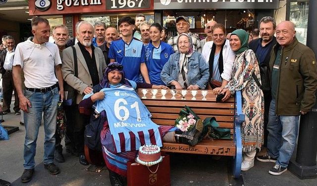 Trabzonspor'dan Münevver Taflan'a Sürpriz