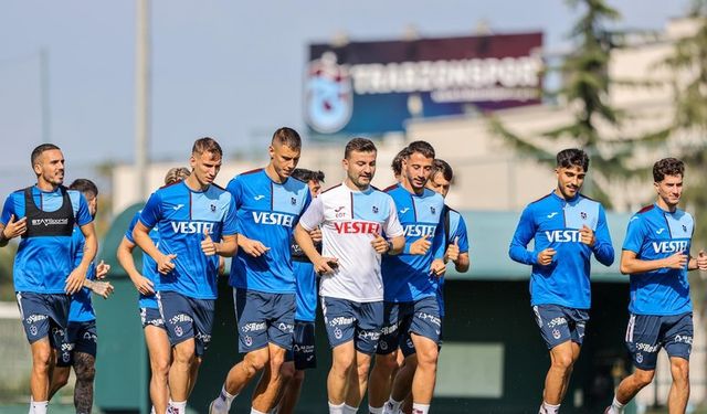 Trabzonspor'un Fatih Karagümrük Maçı Hazırlıkları Başladı