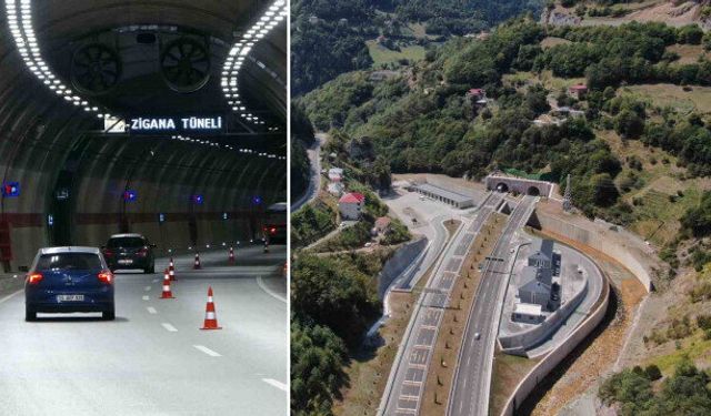 Yeni Zigana Tüneli’ni açıldığı günden bu yana bakın kaç araç kullandı?
