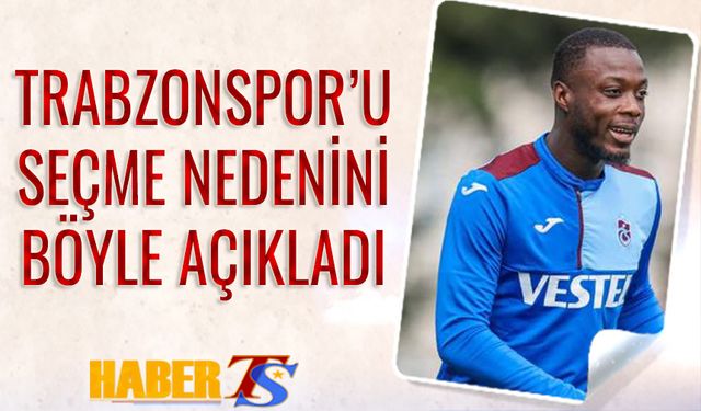 Pepe Trabzonspor'u Seçme Nedenini Bu Sözlerle Açıkladı