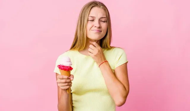 Dondurma boğaz ağrısına iyi gelir mi?
