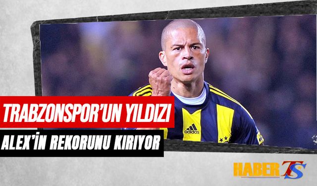 Trabzonspor'un Tecrübeli Yıldızı Alex'i Geride Bırakıyor