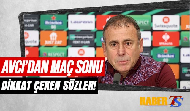 Abdullah Avcı Maç Sonu Yaptığı Hamleyi Bu Sözlerle Açıkladı