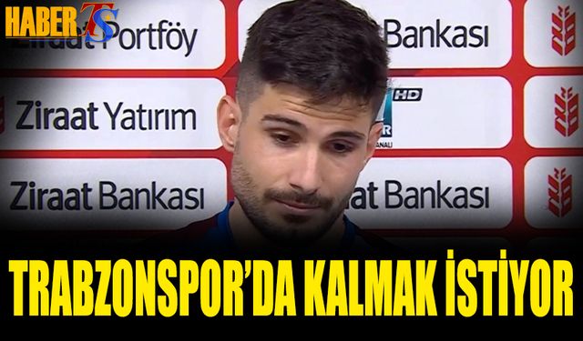 Fountas Trabzonspor'da Geleceği Hakkında Konuştu