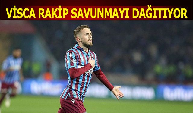 Rekorların Adamı Visca Rakip Savunmayı Dağıttı