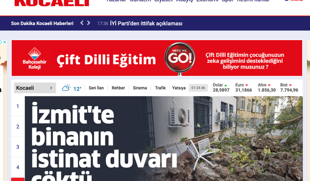 Haberciliğin Güvenilir Adresi: Bizim Yaka Kocaeli Gazetesi