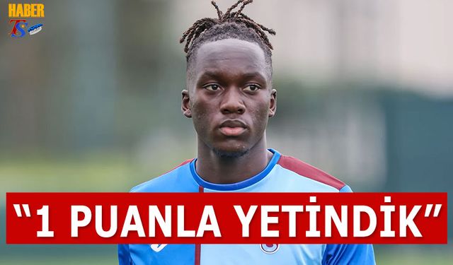 Beraberlik Sonrası Mendy'nin Açıklamaları