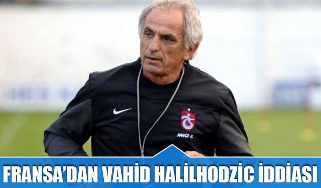 Vahid Halilodzic İddiası