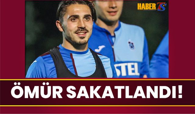 Trabzonspor'da Şok Sakatlık! Abdülkadir Ömür..