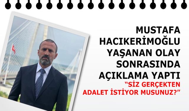 TFF Eski Yönetim Kurulu Üyesi Mustafa Hacıkerimoğlu'ndan Flaş Açıklama