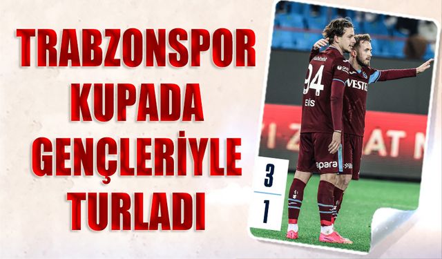 Trabzonspor Gençleriyle Kupada Turladı