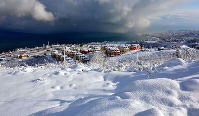 Trabzon’da yoğun kar yağışı etkili olacak
