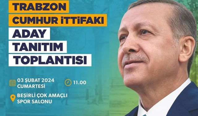 Cumhurbaşkanı Erdoğan yarın AK Parti Trabzon ilçe belediye başkan adaylarını açıklayacak