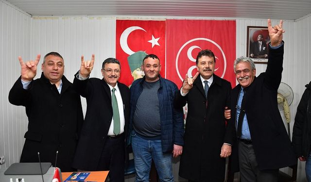 AK Parti'nin Trabzon adayları Ahmet Metin Genç ve Ergin Aydın'a büyük destek