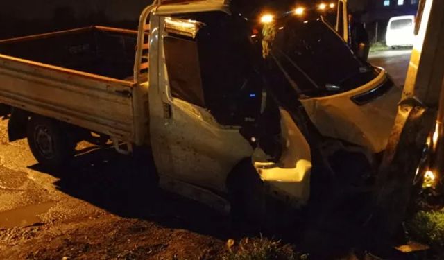 Samsun'da kaza yapan Trabzon plakalı aracın sürücüsü gözaltında