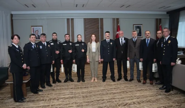 Trabzon'da Polis Teşkilatı'nın Kuruluş Yıl Dönümü Kutlandı
