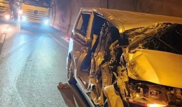 Trabzon'da tünelde zincirleme kaza: 1 ölü, 6 yaralı
