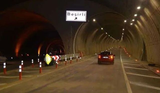 Trabzon Beşirli Tüneli'nde Ulaşım Tek Şeritten Sağlanacak