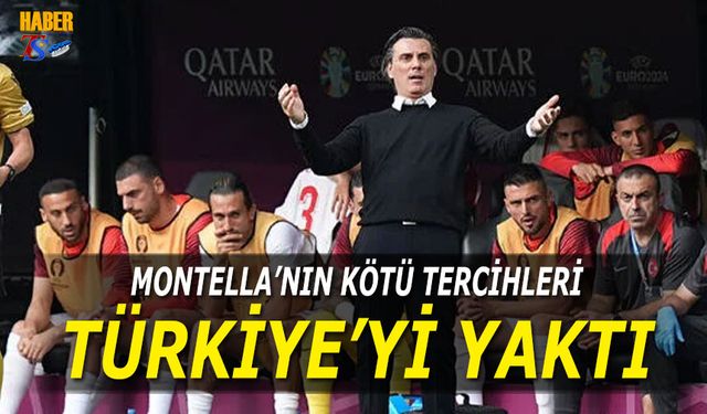 Montella'nın Kötü Tercihleri Şok Skoru Doğurdu!