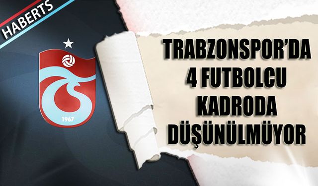 Abdullah Avcı 4 Futbolcuyu Kadroda Düşünmüyor