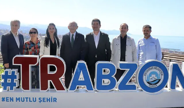 Kemal Kılıçdaroğlu Trabzon Ziyaretinde