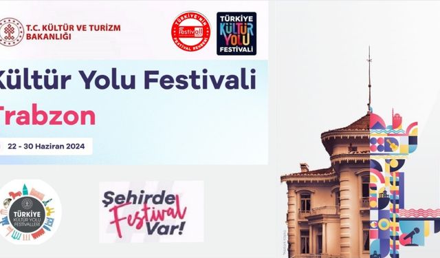 Trabzon Kültür Yolu Festivali başlıyor