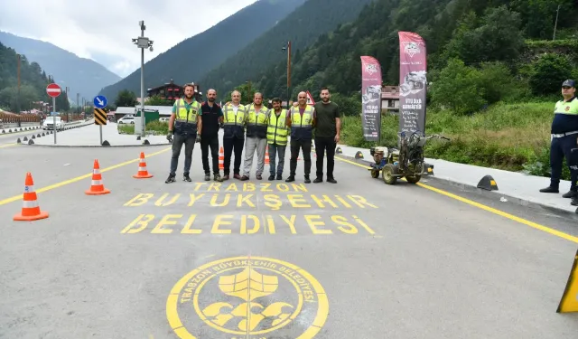 Trabzon Büyükşehir Belediyesi Uzungöl'de Çevre Düzenlemesi Yaptı