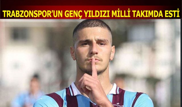 Trabzonspor'un Genç Yıldızı Milli Takımda Esti