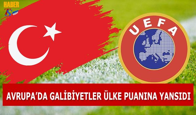 Galibiyetler Sonrası Ülke Puanında Son Durum