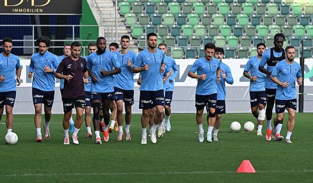 Trabzonspor Gallen Maçına Hazır