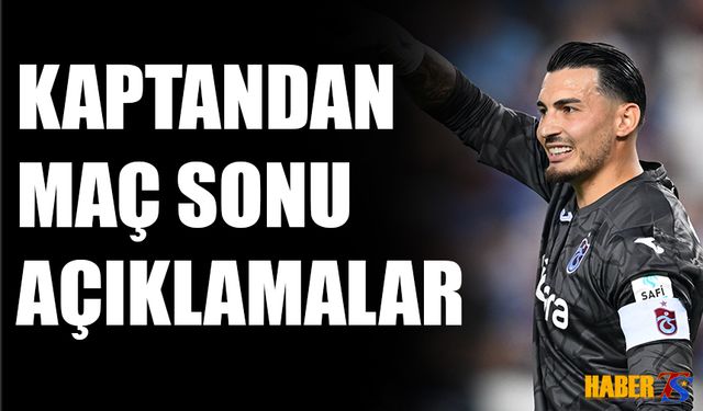 Uğurcan Çakır'dan Sivasspor Maçı Sonrası Açıklamalar