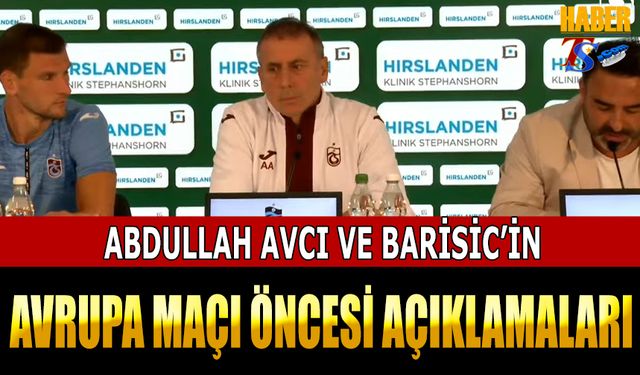 Abdullah Avcı'dan Gallen Maçı Öncesi Transfer Açıklaması