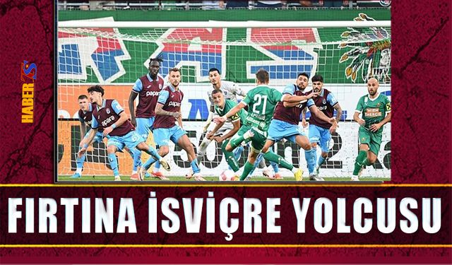 Trabzonspor İsviçre Yolcusu!