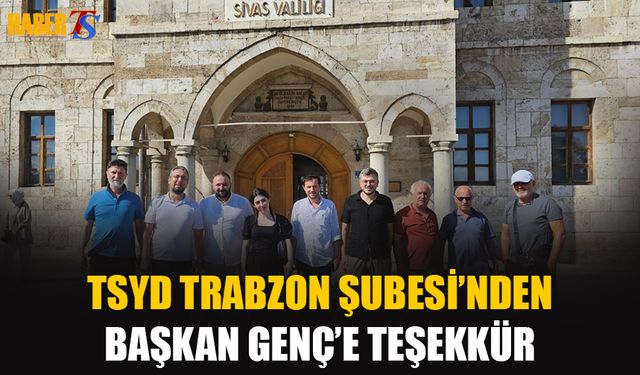 TSYD Trabzon Şubesi'nden Sivas Deplasmanına Çıkartma